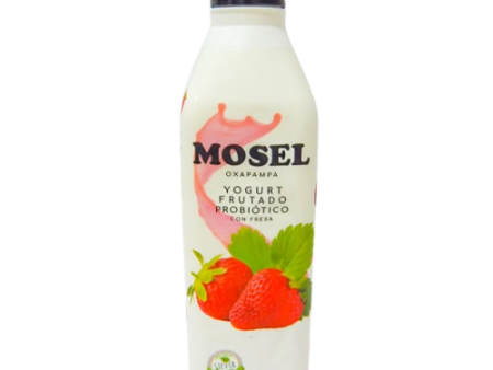 Yogurt Probiotico Fresa Mosel 1Lt Online Sale