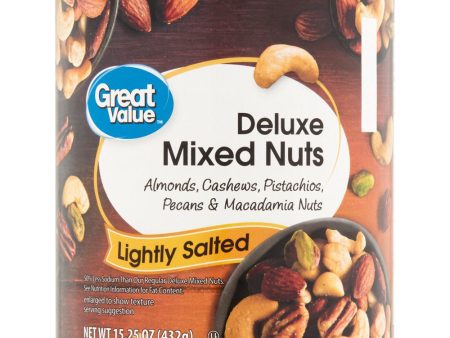 Lightly Salted, Deluxe Mixed Nuts, 15.25 Oz on Sale