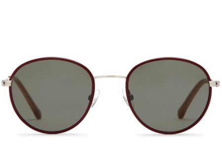 Walsh | Brushed Silver and Burgundy Sun For Cheap