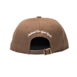 Brown Leather Strapback Hot on Sale