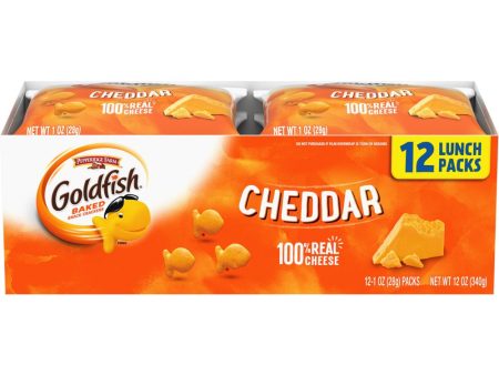 Cheddar Cheese Crackers, Snack Packs, 1 Oz, 12 CT Multi-Pack Tray Online