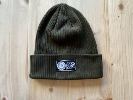 GDBY Knit Cap Olive Sale