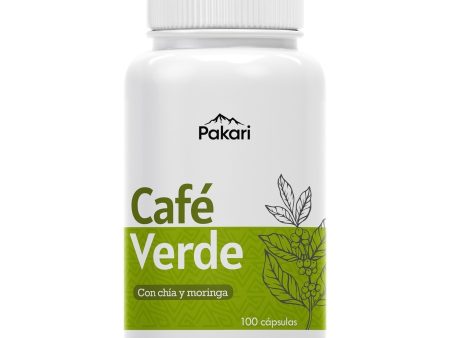 Café Verde en cápsulas Pakari Nutrition 100und Cheap