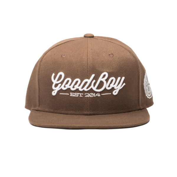 Brown Leather Strapback Hot on Sale