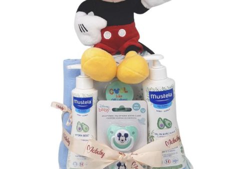 Tarta Pañales Disney y Mustela Fashion