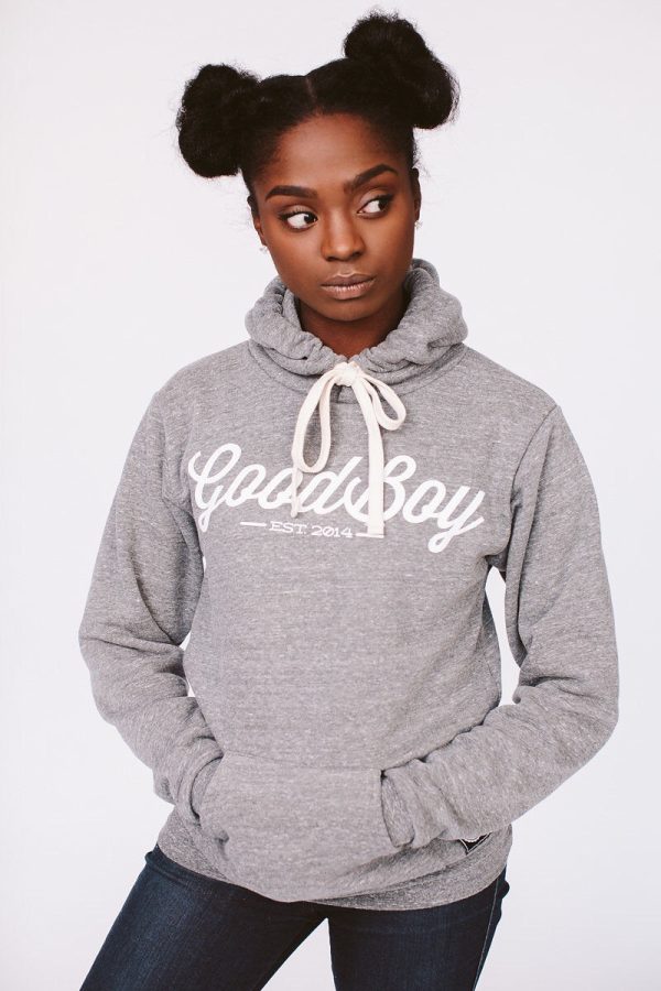 Classic Hoodie Heather Grey Online now