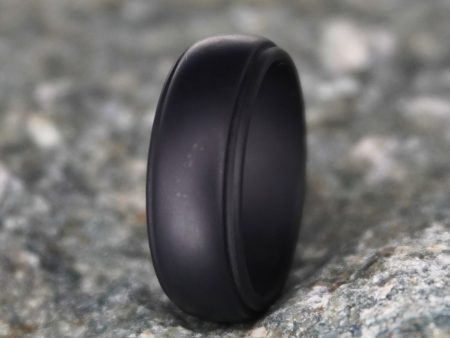 Forge and Lumber Black Silicone Ring Hot on Sale