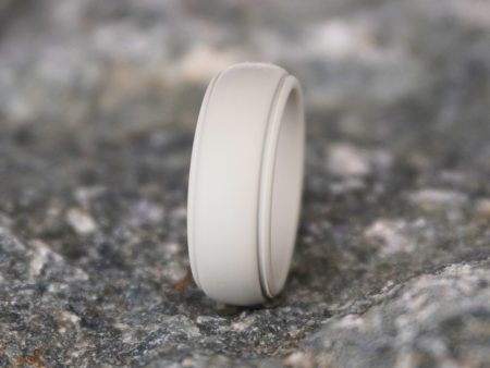 Forge and Lumber Grey Silicone Ring Sale