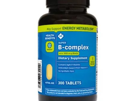 Member S Mark Super B-Complex Dietary Supplement Tablets with Biotin, 300 Ct. Online