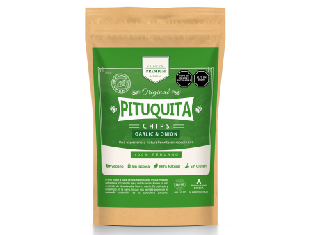 Pituca Chips Garlic y Onion 36 gr Online