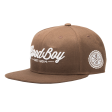 Brown Leather Strapback Hot on Sale