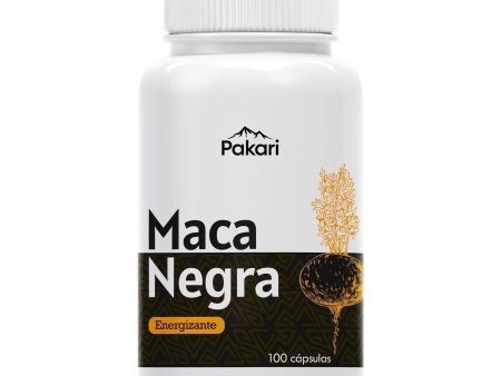 Maca Negra en cápsulas Pakari Nutrition 100und Hot on Sale