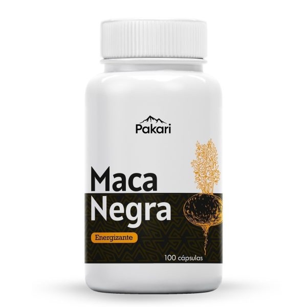 Maca Negra en cápsulas Pakari Nutrition 100und Hot on Sale