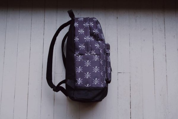 Canvas Black Backpack Online now