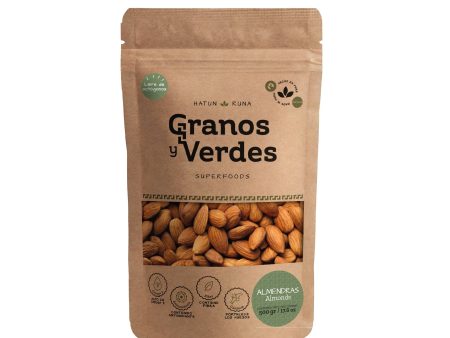 Almendras sin cascara Granos y Verdes 150g Fashion