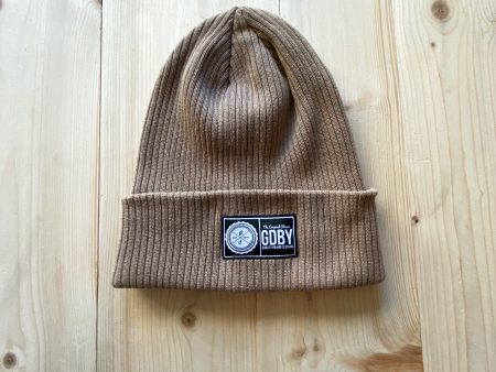 GDBY Knit Cap Khaki Online Hot Sale