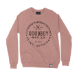 Crew Neck - Sweatshirt - Mauve Fashion