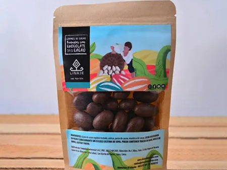 Grageas de pasas con chocolate y leche 54% Cacao Linaje 100g Supply