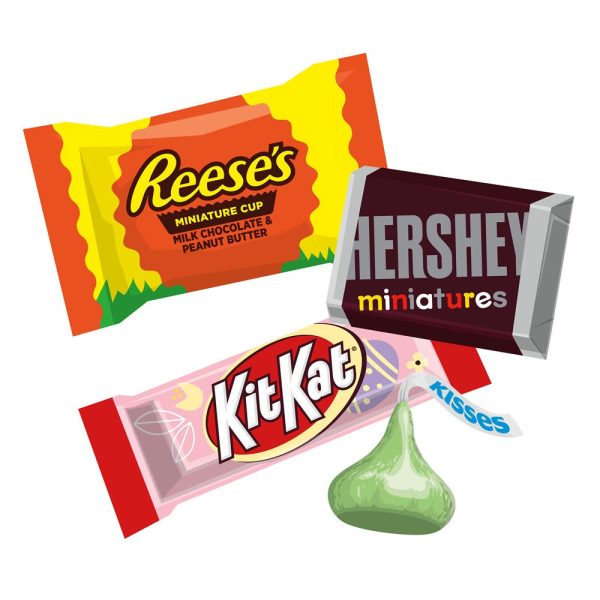 , Kit Kat® and Reese S Assorted Chocolate Easter Candy, Bag 7.4 Oz, 30 Pieces Online