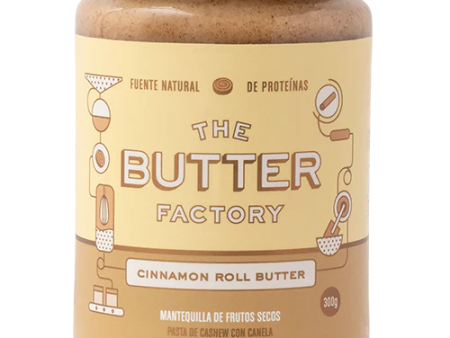 Mantequilla de Cinnamon roll  The Butter Factory 300g Online Hot Sale