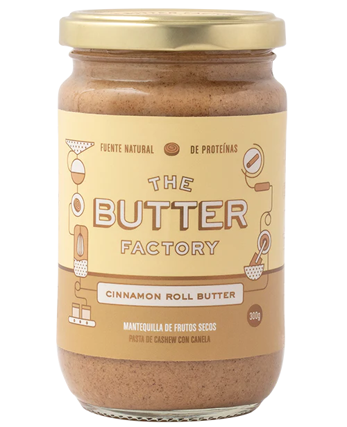 Mantequilla de Cinnamon roll  The Butter Factory 300g Online Hot Sale