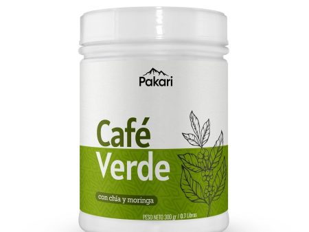 Café Verde en polvo Pakari Nutrition 300g Discount