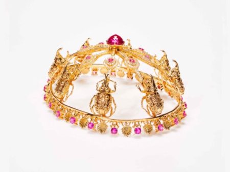 MCL Design Jeweled Bug Crown on Sale