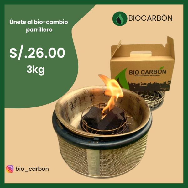 Carbon de Coco BioCarbon 3Kg Hot on Sale