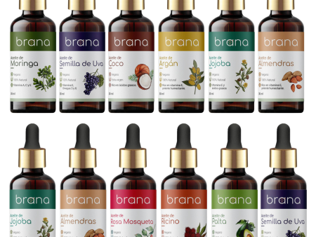 Aceites Vegetales Brana 30 ml - Variados For Discount