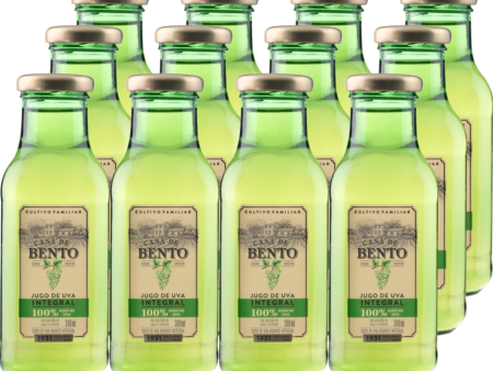 Pack Jugo de Uva Blanco Casa de Bento 12 und x 300ml Online Sale