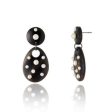 MCL Design Statement Earrings with Sterling Silver & White Pearls For Cheap