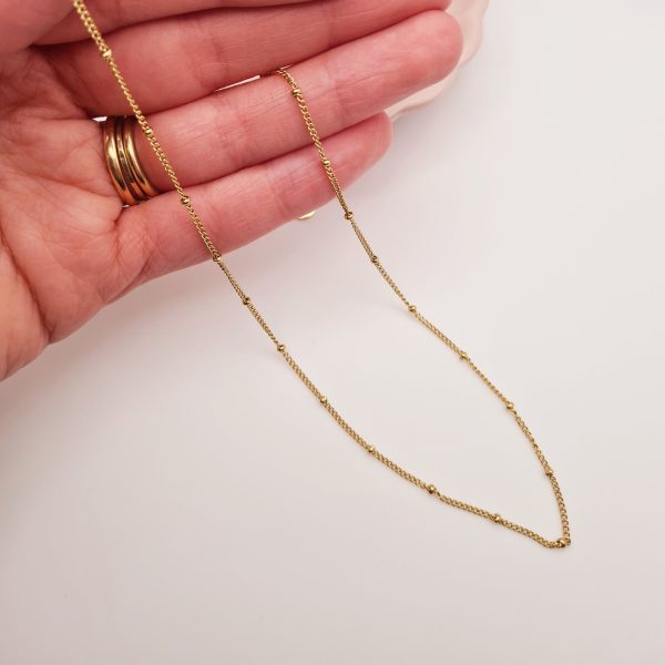 Gold Beaded Necklace For Cheap