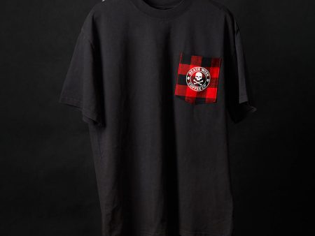 Plaid Pocket Tee Online Hot Sale