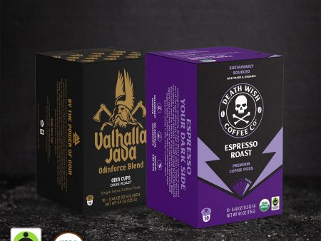 Espresso Roast + Valhalla Java Single-Serve Pod Bundle Hot on Sale