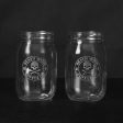 Etched Mason Jar Set on Sale